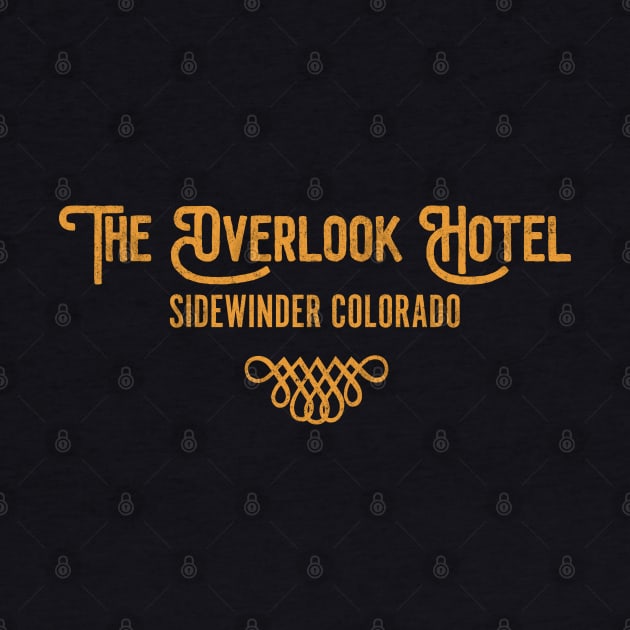 The Overlook Hotel - Sidewinder Colorado - vintage logo by BodinStreet